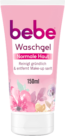 Waschgel und milder Make-up Entferner bebe