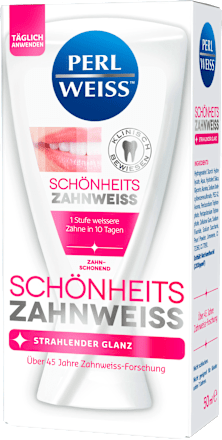 Schönheitszahnweiss Zahnpasta Perlweiss