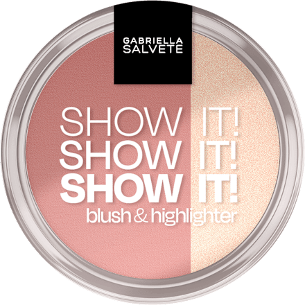 tvářenka a rozjasňovač SHOW IT! 02 GABRIELLA SALVETE