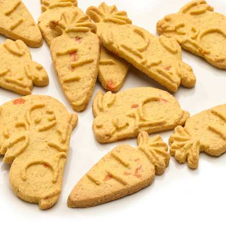 Biscotti di farro con carota e burro dmBio