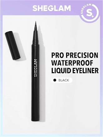Eyeliner Liquid Pro Precision Waterproof Black SHEGLAM