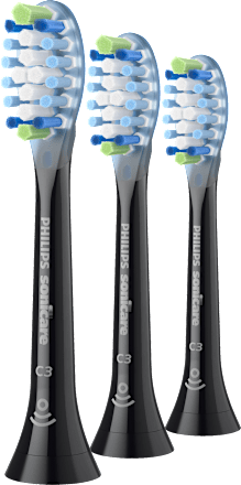 Aufsteckbürsten C3 Premium Plaque Defence 2+1 Gratis Schwarz Philips Sonicare