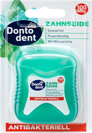 Zahnseide Antibakteriell Minze Dontodent