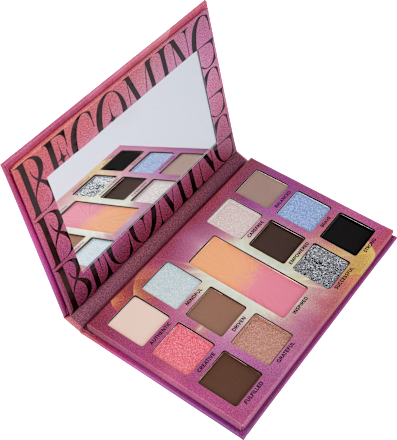 Lidschatten & Blush Palette, Becoming by Marvyn Gender X Beauty