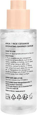 Serum 7 Rice Ceramide Hydrating Anua