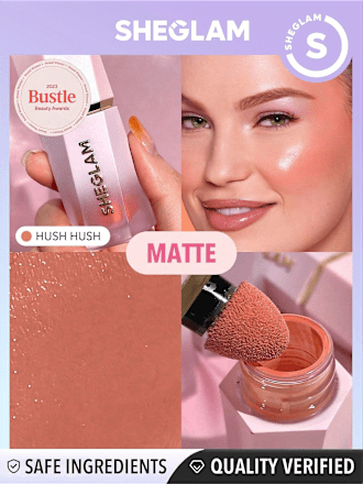Blush Liquid Matte Color Bloom Finish-Hush Hush SHEGLAM
