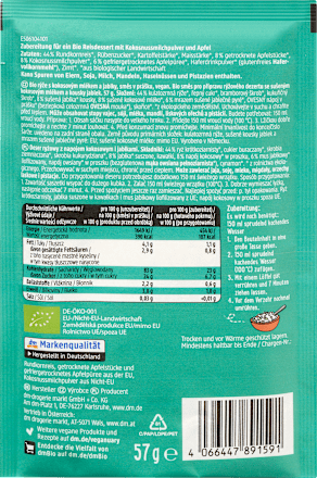 Veganer Kokosmilchreis mit Apfel dmBio