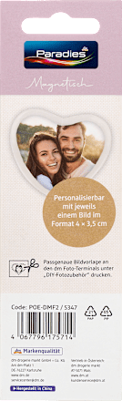 Foto Magnet Herz Paradies