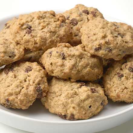 Lieskovo-orieškové čokoládové cookies dmBio