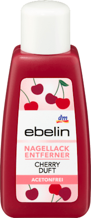 Nagellackentferner Cherry Acetonfrei, Reisegröße ebelin