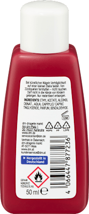 Nagellackentferner Cherry Acetonfrei, Reisegröße ebelin