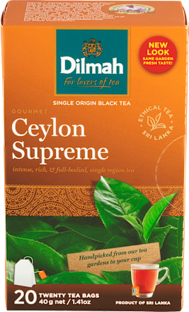 černý čaj Ceylon Supreme 20x2 g Dilmah