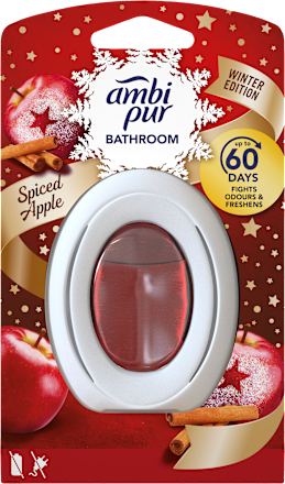 Fürdőszobai illatosító gél Fűszeres alma illattal Ambi Pur