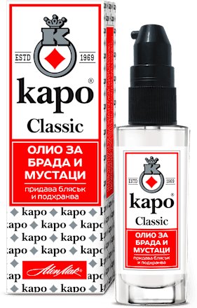 Олио за брада и мустаци Classic каро