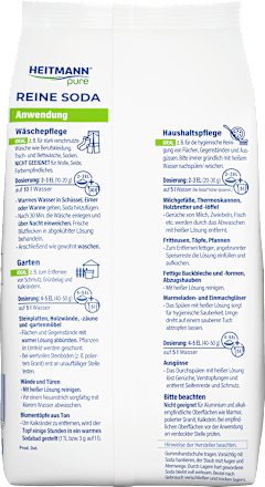 Reine Soda Pulver Multifunktional HEITMANN pure