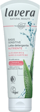 Latte detergente viso Basis Sensitiv lavera NATURKOSMETIK
