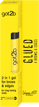 fixační gel na obočí Glued 4 Brows & Edges got2b
