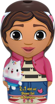 sprchový gel + šampon na vlasy 2 v 1 Gabby GABBY'S DOLLHOUSE