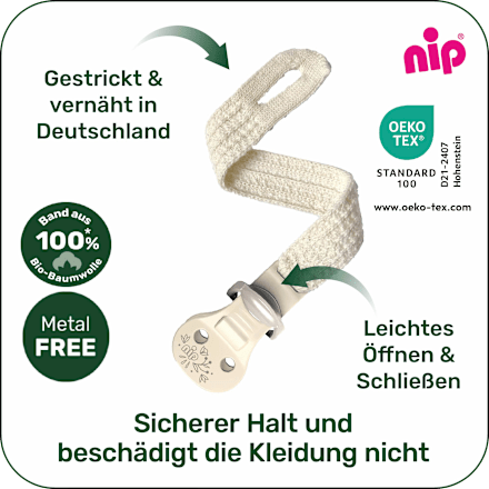 Schnuller Set salbei, von Geburt an 4tlg Nip