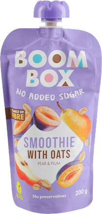 SMOOTHIE ovas, kruška, šljiva BOOM BOX