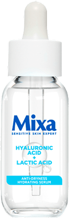 Hidratantni serum za lice s hijaluronskom i mliječnom kiselinom Mixa