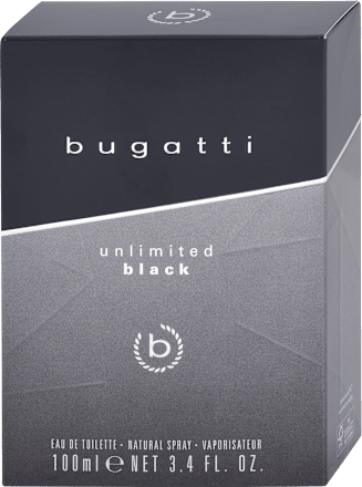 Pánska toaletná voda Unlimited Black bugatti