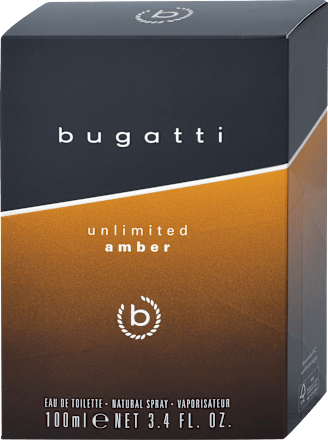 Pánska toaletná voda Unlimited Amber bugatti