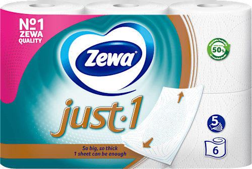 Just One toalet papir 5 - slojni, 71 listić Zewa