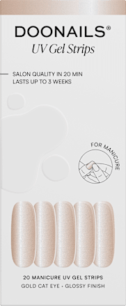 UV Nagelfolien Gold Cat Eye Doonails