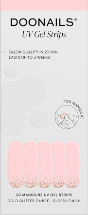 UV Nagelfolien Gold Glitter Ombre Doonails