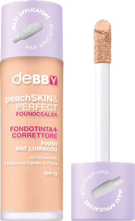 Fondotinta e correttore peachSKIN&PERFECT - n. 01 deBBY