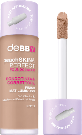 Fondotinta e correttore peachSKIN&PERFECT - n. 05 deBBY