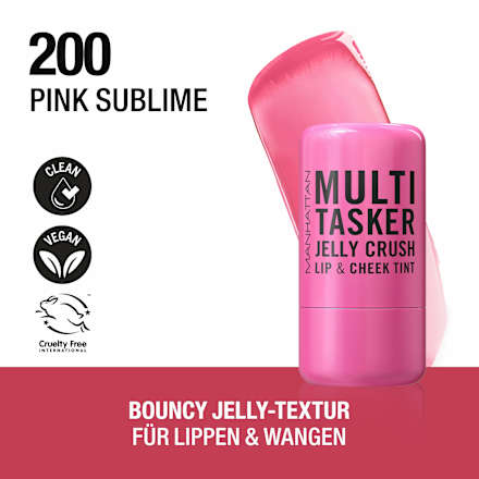 Blush Multi-Tasker Jelly Crush 200 Pink Sublime MANHATTAN Cosmetics