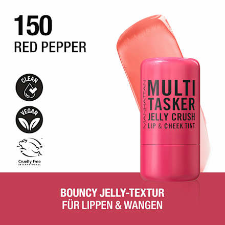Blush Multi-Tasker Jelly Crush 150 Red Pepper MANHATTAN Cosmetics