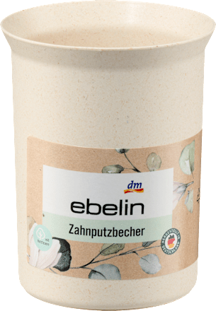 Zahnputzbecher beige ebelin