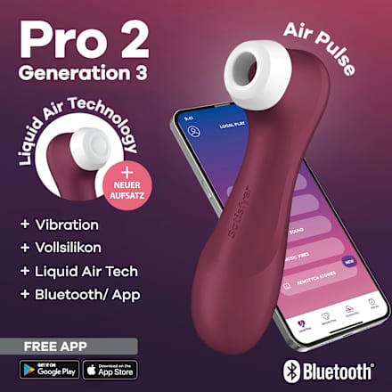 Auflegevibrator Pro 2 Generation 3 + BT Satisfyer