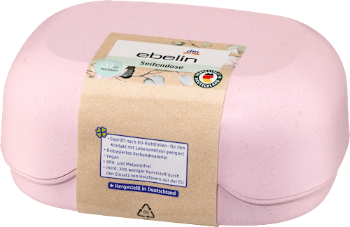 Seifendose rosa (200 ml), Reisegröße ebelin