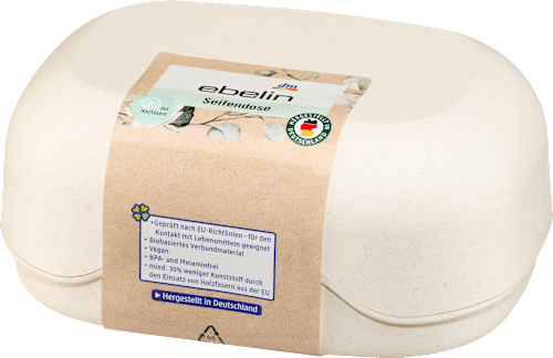 Seifendose beige (200 ml), Reisegröße ebelin