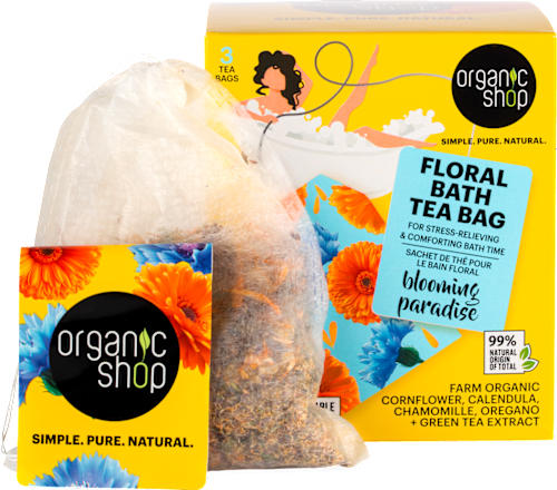 Vrecká do kúpeľa Kvetinový raj organic shop