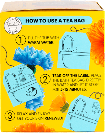 Vrecká do kúpeľa Kvetinový raj organic shop