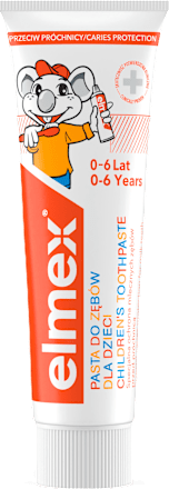 Pasta do zębów przeciw próchnicy dla dzieci 0-6 lat elmex