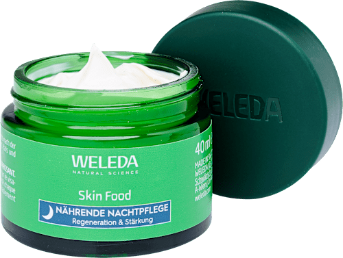 Tápláló éjszakai arckrém Skin Food WELEDA