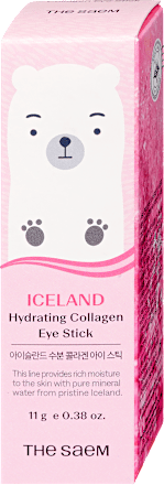 Hidratáló és feszesítő szemkörnyékápoló stift izlandi gleccservízzel és kollagénnel The SAEM