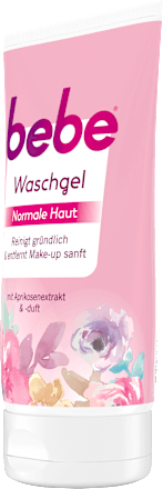 Waschgel und milder Make-up Entferner bebe