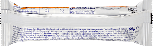 Proteinska štanglica sa 50% proteina, sa ukusom pomorandže i tamne čokolade Sportness