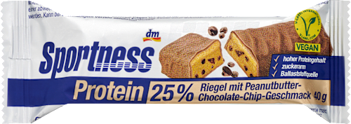 Протеинов бар 25% с фъстъч масло  Sportness