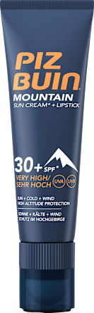 Sonnencreme + Lippenpflege Kombi Mountain LSF 30 PIZ BUIN