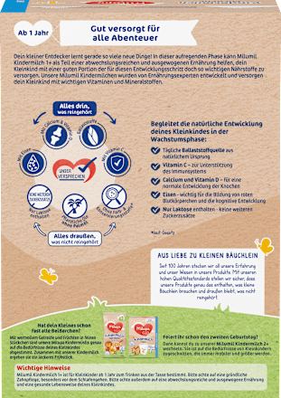 Kindermilch Milumil ab 1 Jahr Milupa