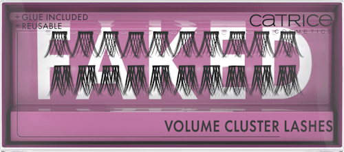 umělé řasy Volume Cluster CATRICE