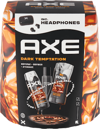 dárková sada Dark Temptation + sluchátka Axe